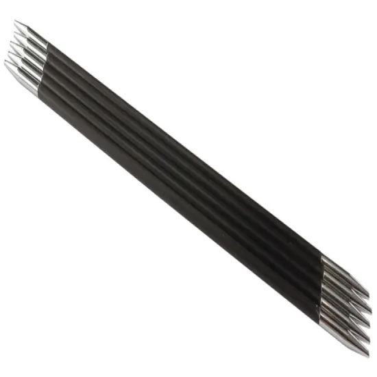 KnitPro-Karbonz Double Point Knitting Needles 6"-Size 1/2.25mm {1}