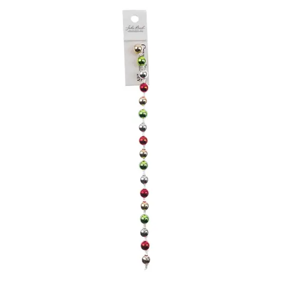 Crystal Lane DIY 7" Designer Holiday Red & Green Glass Bead Mix Strand Acrylic / Red &Green {3}