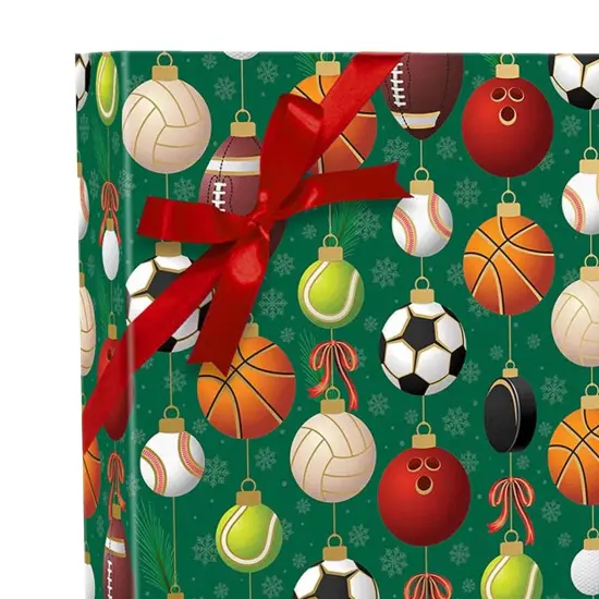 Charming Ornament Gift Wrap Roll 30" x 417' 1 Roll {3}