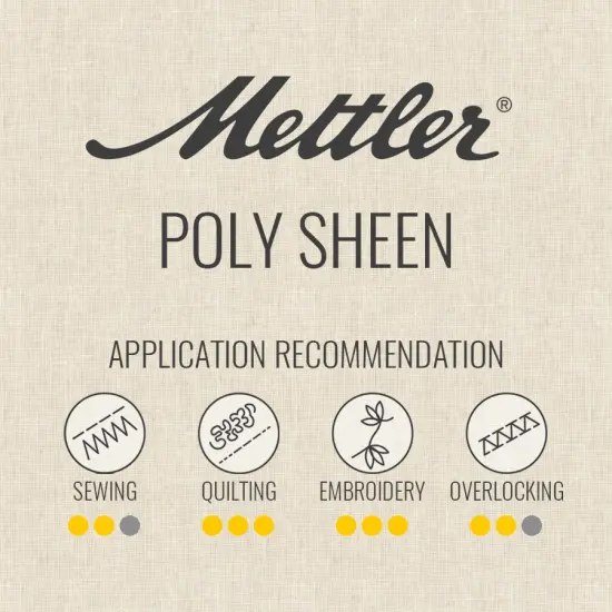 Army Drab (2596-0453) | Poly Sheen (800M / 875Y) | Mettler Thread {2}