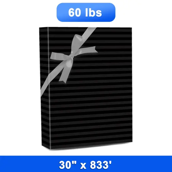 Heavyweight Striped Roll 30'' x 833' 60 lbs {1}