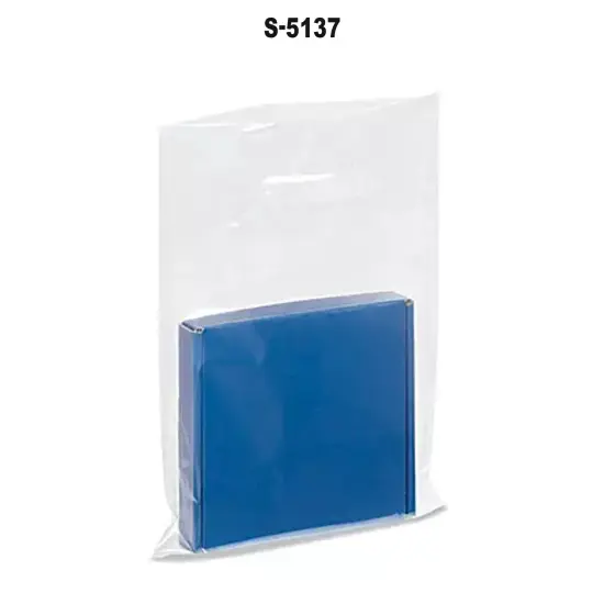 Chic 15 x 18" Die Cut Handle Gift Bags for Clear {3}