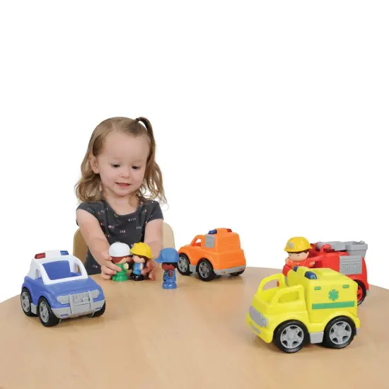 Playgo Mini Emergency Vehicles 4-in-1 {3}
