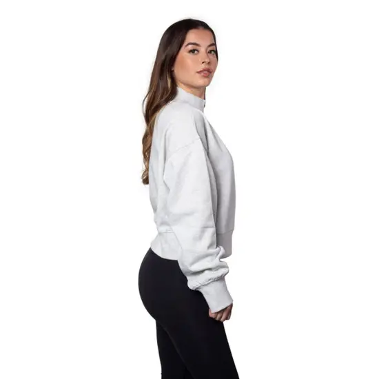 chicka-d &reg; Ladies Hailey Sweatshirt BLACK {4}