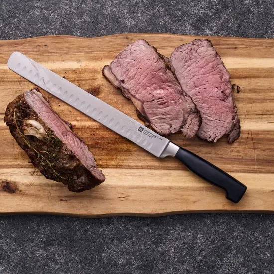 ZWILLING Four Star 10-inch Hollow Edge Slicing Knife {5}