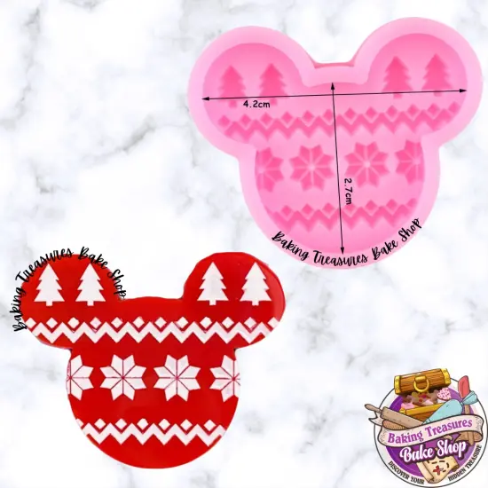 Mouse Ugly Sweater Silicone Mold {2}