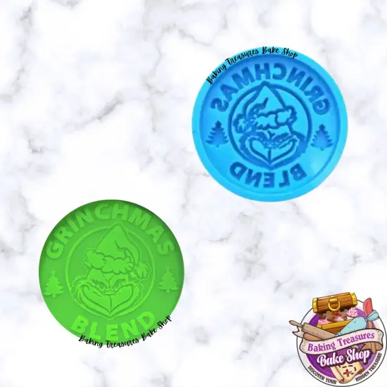 Grinchmas Blend Silicone Mold {1}