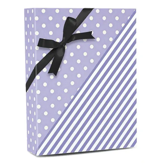Classic Striped Gift Wrap 24" x 417" Roll 70 lbs {2}