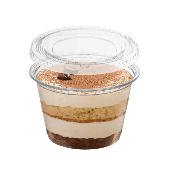 Lid For Clear Plastic Portion / Souffle cup - 4oz (2500 Lids) {2}