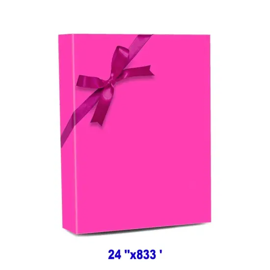 Vibrant Solid Wrapping Paper 24" x 833' for Eye-Catching Presents {1}