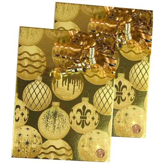 Festive Ornament Gift Wrap Roll 30" x 417' 1 Roll {3}