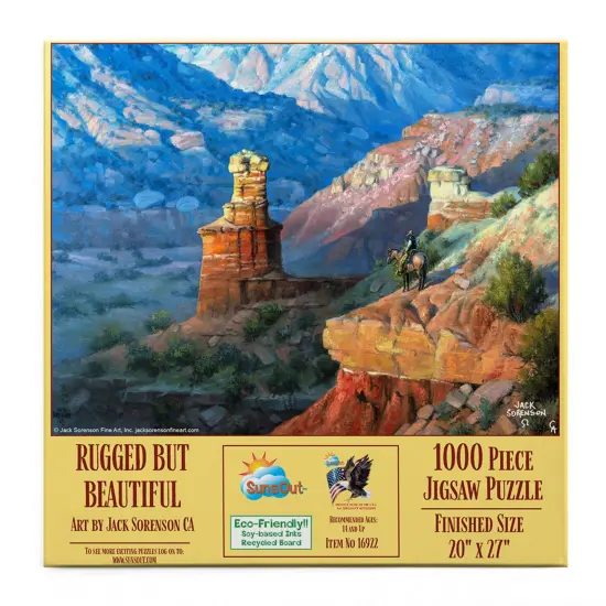 Sunsout Rugged but Beautiful 1000 pc Jigsaw Puzzle 16922 {4}