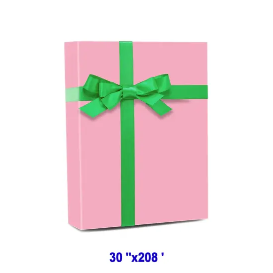Extra Wide Solid Wrapping Paper 30" x 208' for Big Gifts {1}