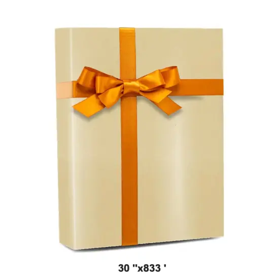 Refined Solid Color Gift Wrap Roll 30" x 833' {1}