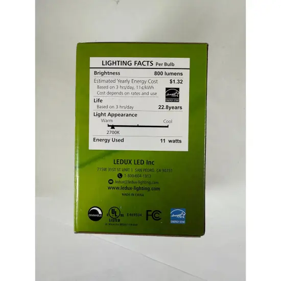 High Quality LED 11w Dimmable BR30 Soft White Light Bulb - 65w Equiv. {5}
