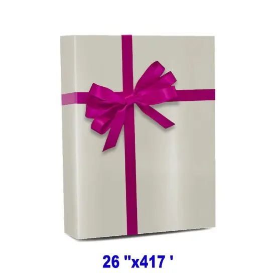 Charming Solid Wrapping Paper 26" x 417' 60 lbs for Sweet Gifts {1}