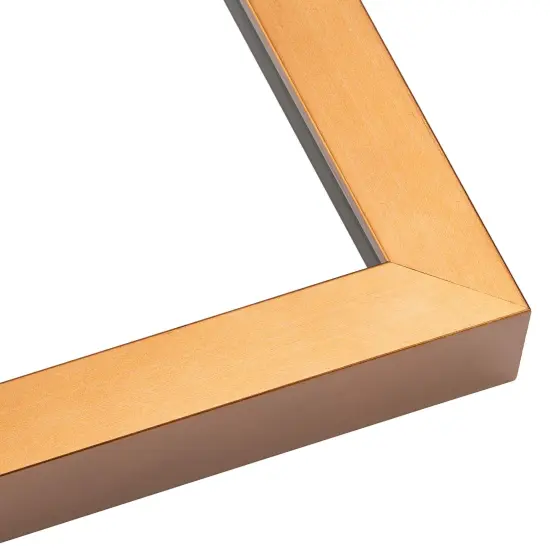 Minimalist Shadow Box Brown Picture Frame - UV Acrylic, Backing, Hanging Hardware {2}