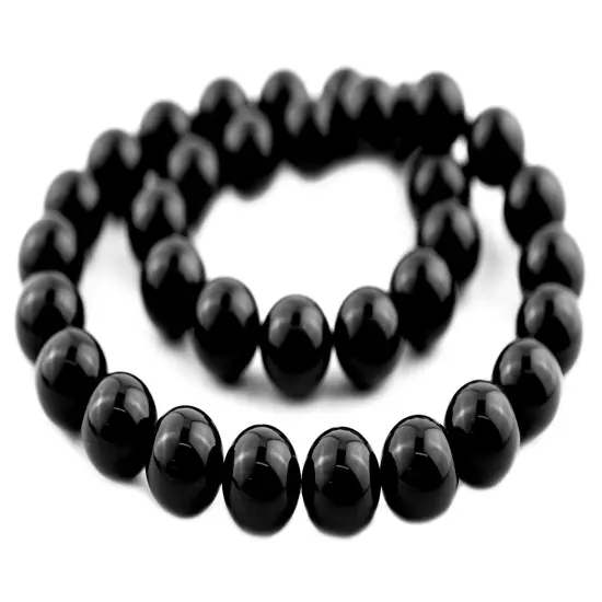 The Bead Chest Round Onyx Beads (10mm) {3}