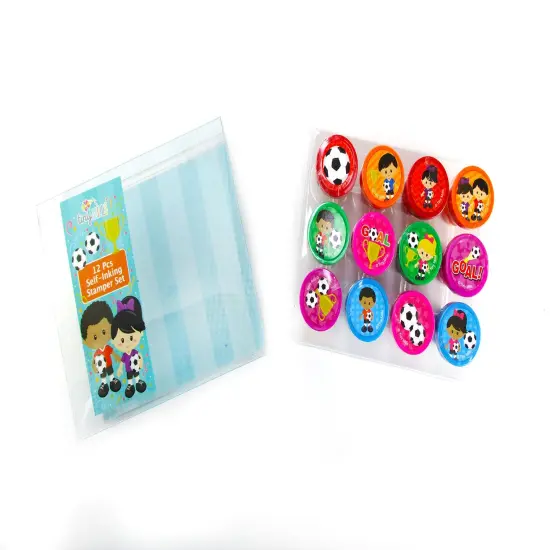 TINYMILLS 12 Pcs Soccer Stamp Kit {3}