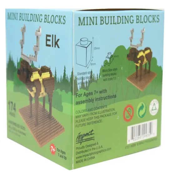 Mini Building Blocks - Elk {4}