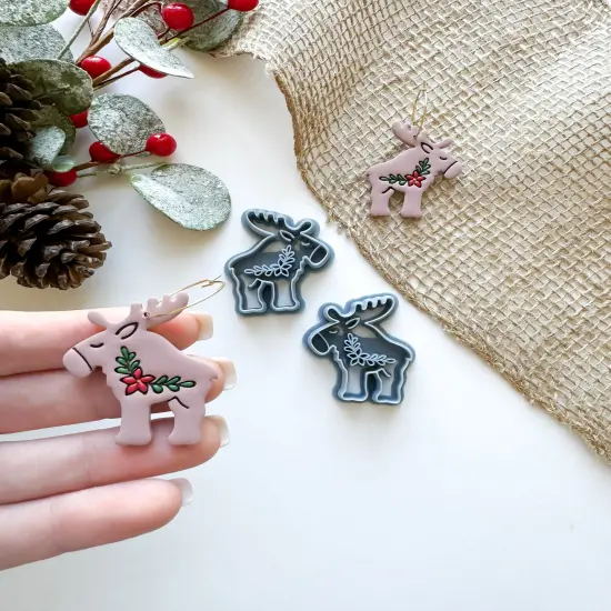 MOOSE | CHRISTMAS 2024 | CLAY CUTTER {3}