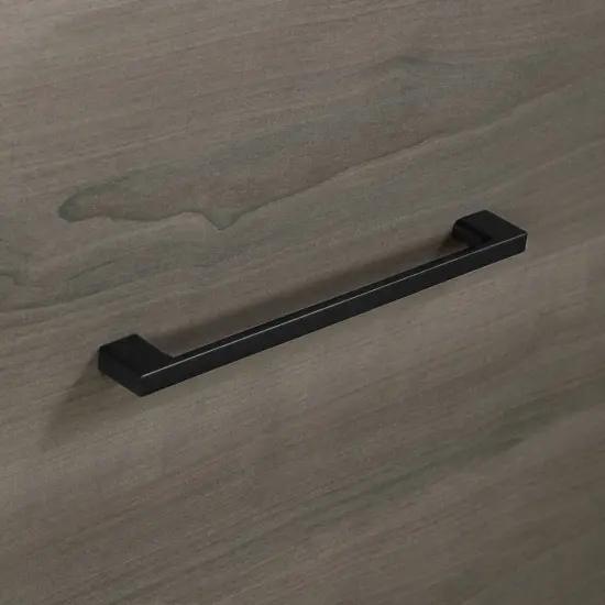 Engineered Wood Modern 6-Drawer Double Dresser with Smooth Glides Grey {2}