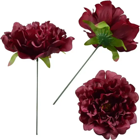 Artificial Flower Peonies, Silk Peonies with 6" Stems, Flowers Suitable for Wedding Bouquets, {3}