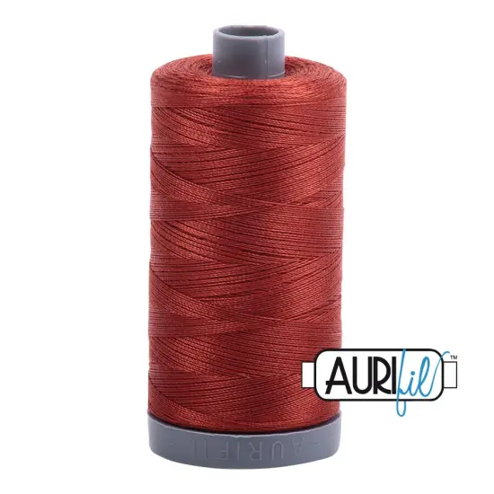 Terracotta (2385) | 28wt Large Spool (750M / 820Y) | Aurifil Thread {1}