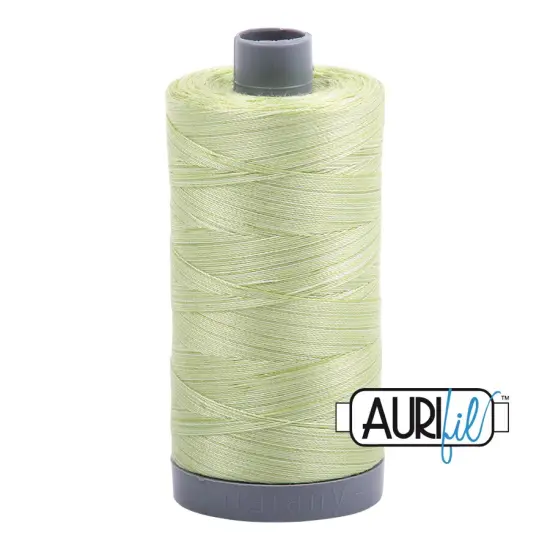 Spring Green - Variegated (3320) | 28wt Large Spool (750M / 820Y) | Aurifil Thread {1}