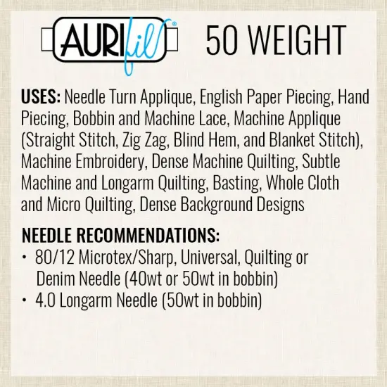 Wren (6727) | 50wt Large Spool (1300M / 1422Y) | Aurifil Thread {4}