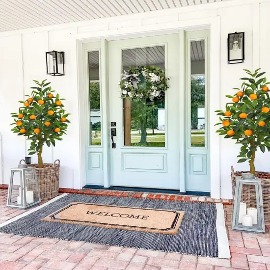 Artificial Orange Tree 4ft Fake {4}