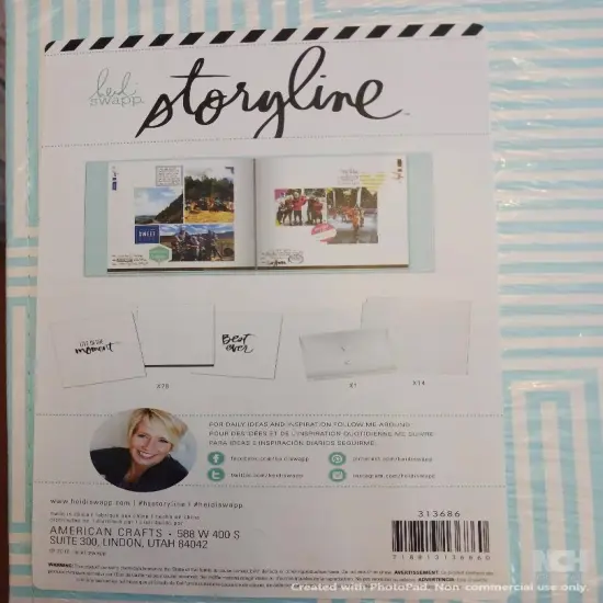 Heidi Swapp Storyline 12 x 12 Scrapbook Album Kit {2}
