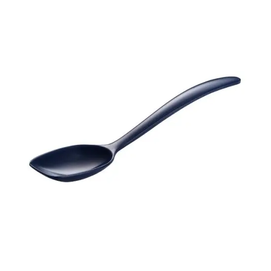 Hutzler 7.5-Inch Melamine Mini Solid Spoon Red {2}