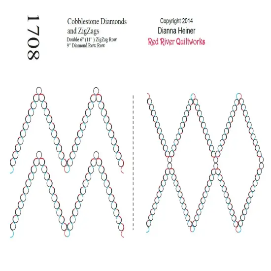 1708 Cobblestone Diamonds Combo Pantograph {1}