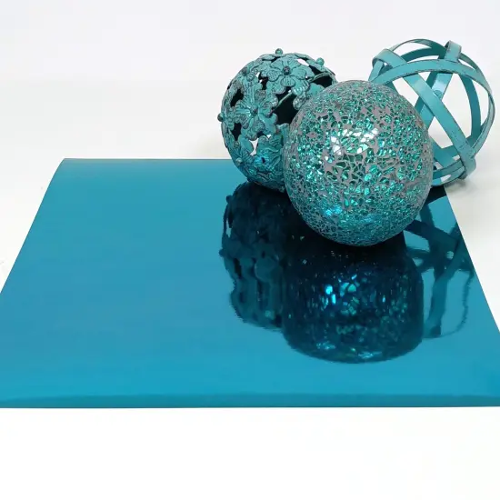 TEAL Mirror Foil Cardstock - 12x12 Foil Cardstock - Encore {4}