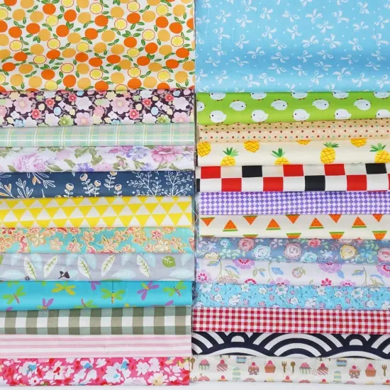 50pcs Cotton Fabric Squares - 12 x 12 inches {4}