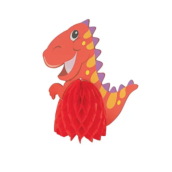 Dinosaur 1st Birthday Centerpieces - 6 Pc. {3}