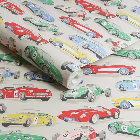 Cath Kidston Vintage Cars Multi {3}