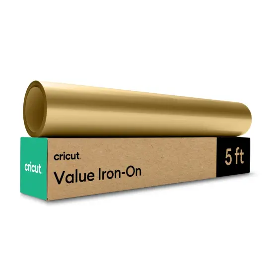 Cricut Value Iron-on - Gold - 12 in x 5 ft (1) {1}