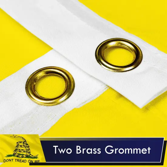 Gadsden (Dont Tread On Me) Flag 75D Printed Polyester 3x5 Ft {2}