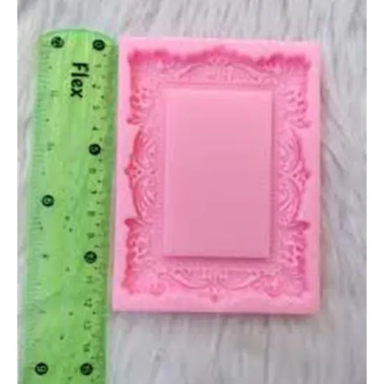 Square Frame Silicone Mold Flexible Candy, Chocolate & Jelly Mold for DIY Treats {3}