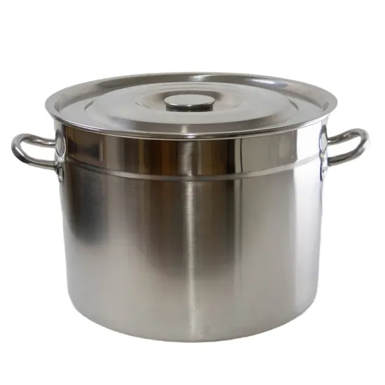 Lehman's Stainless Steel Home Canning Water Bath Canner Stockpot with Lid 20 Qt {4}
