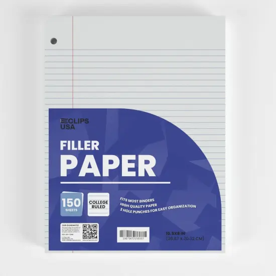College-Ruled Filler Paper &ndash; 150 Sheets &ndash; 36 Packs {2}