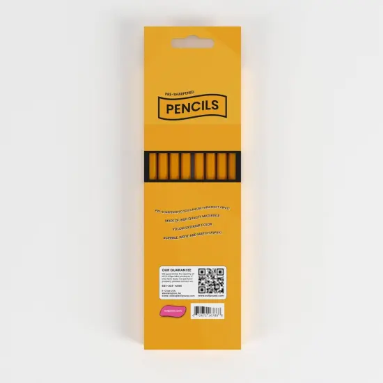 #2 HB Pencils Yellow &ndash; Pre-Sharpened &ndash; 8 Count &ndash; 96 Sets {4}