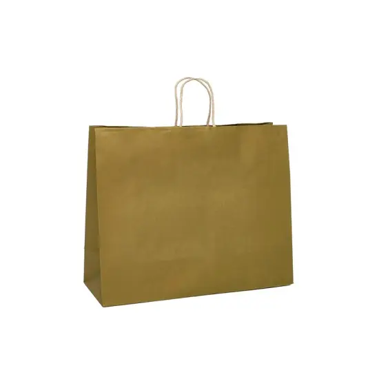 Metallic Shopping Bag Large 16" x 6" x 13" {4}