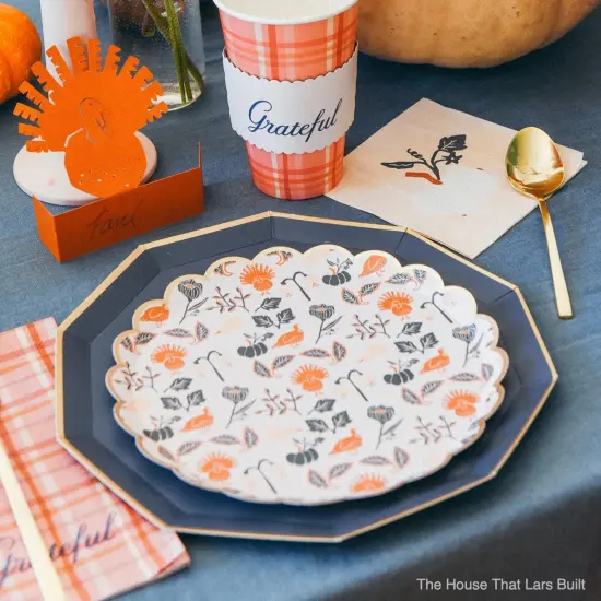 BONJOUR FETE X THE HOUSE THAT LARS BUILT THANKSGIVING COCKTAIL NAPKINS {3}