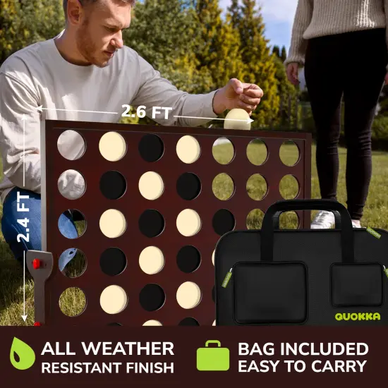 Giant 4-in-1 Connect Outdoor Game {6}