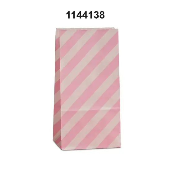 Diagonal Stripe Design SOS Bags 3 5/8'' x 2 1/4'' x 7'' {2}