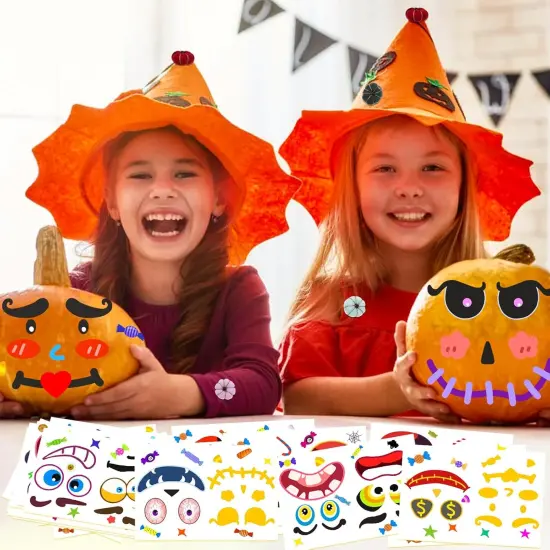 108 Pack Pumpkin Decorating Kit {5}