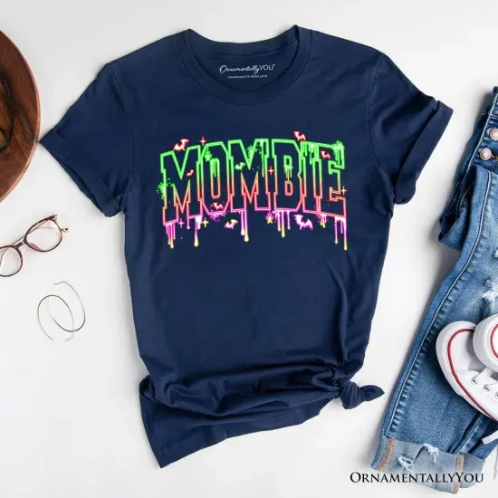 Mombie Halloween T-Shirt, Funny Tee for Spooky Moms {1}
